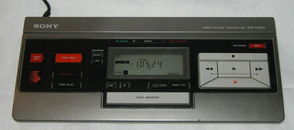 Schnittger&auml;t f&uuml;r Video 8 und Betamax Recorder