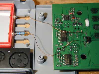 LED Einbau an der 22V Versorgung